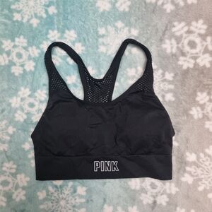 PINK Victoria's Secret Black Sports Bra